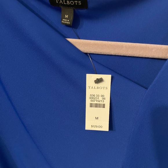 Talbots Blue Dress - Picture 3 of 4